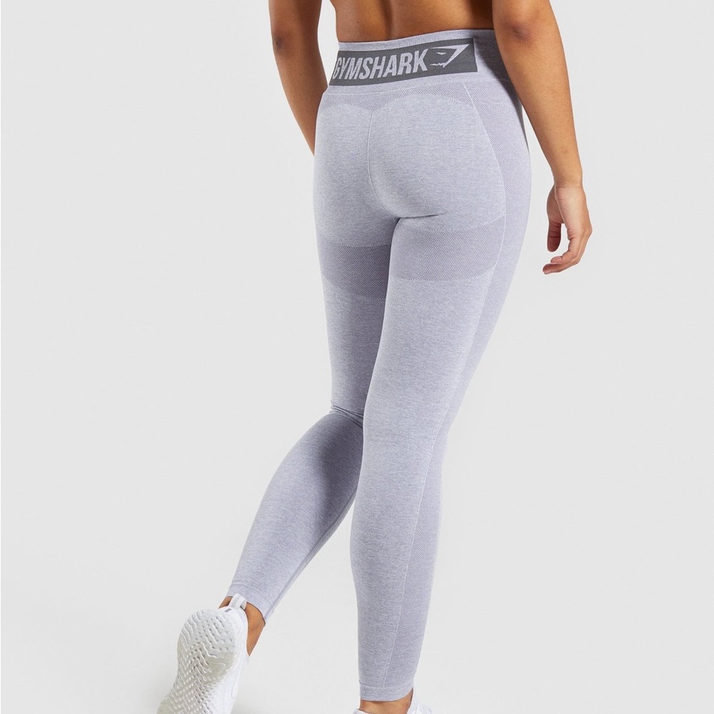 Gymshark Flex High Waisted Leggings - Blue/Grey